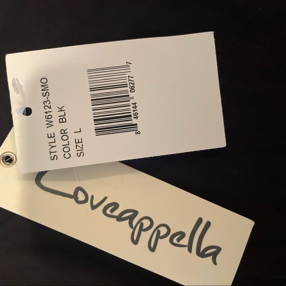 LOVEPELLA Short Sleeve Wrap Top Jumpsuit black - Picture 12 of 13